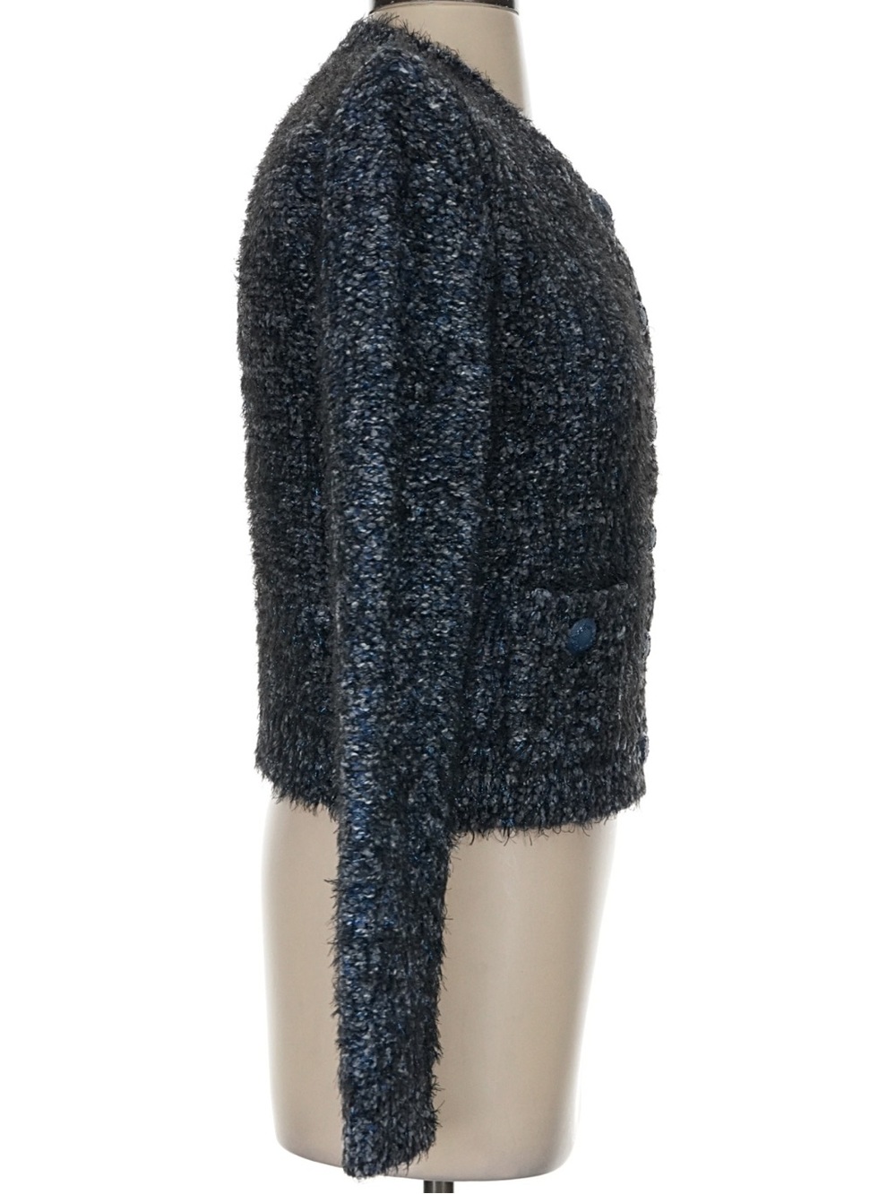 L'Agence Una Navy Multi Cardigan - Picture 8 of 10